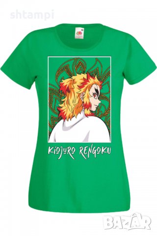 Дамска тениска Demon Slayer Kyojuro Rengoku 03,Анимация,игра,Празник,Повод., снимка 7 - Тениски - 38058127