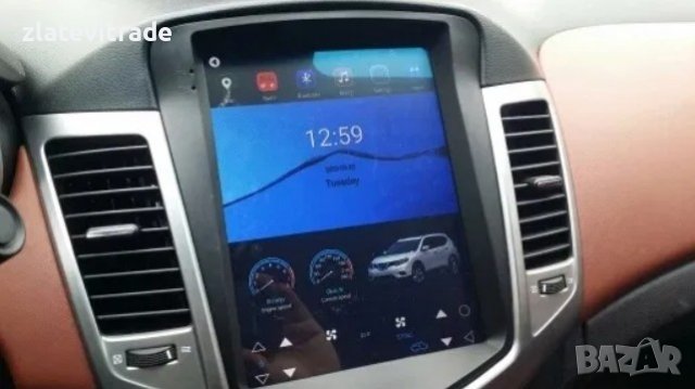 CHEVROLET CRUZE Daewoo Lacetti 2008-2015 - 9.7'' ВЕРТИКАЛНА АНДРОИД НАВИГАЦИЯ, 9705, снимка 2 - Аксесоари и консумативи - 29057270