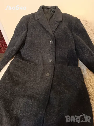 Мъжко  палто от вълна от 60 години, снимка 2 - Палта, манта - 48163568