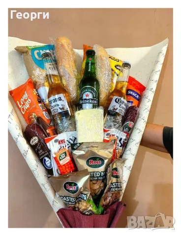 Ръчно изработени букети , снимка 8 - Изкуствени цветя - 48634035