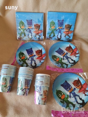 Парти артикули PJ Masks, снимка 1 - Други - 27721986