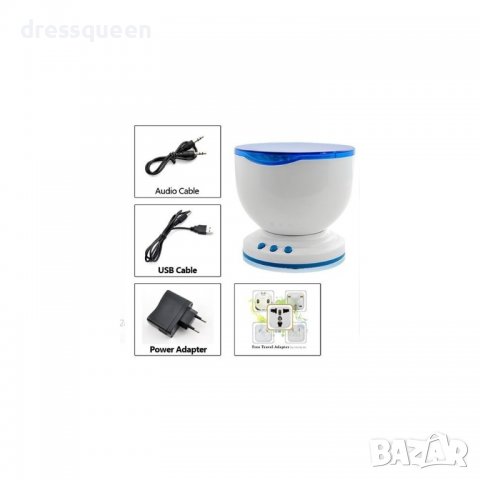 0285 цветна лампа с високоговорител, снимка 2 - Други стоки за дома - 37479821