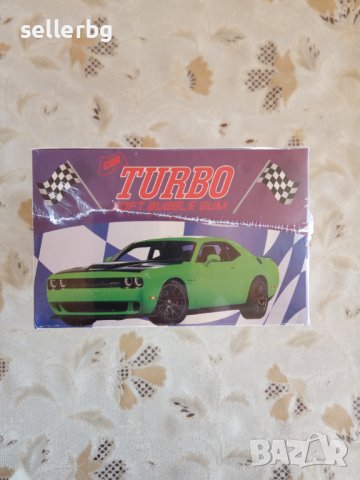 Дъвки Турбо Turbo Car - дъвките от детството 100 броя в кутия, снимка 2 - Колекции - 37894357