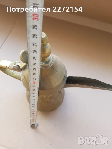 Ибрик чайник с 2 тугри, снимка 6 - Антикварни и старинни предмети - 51032976