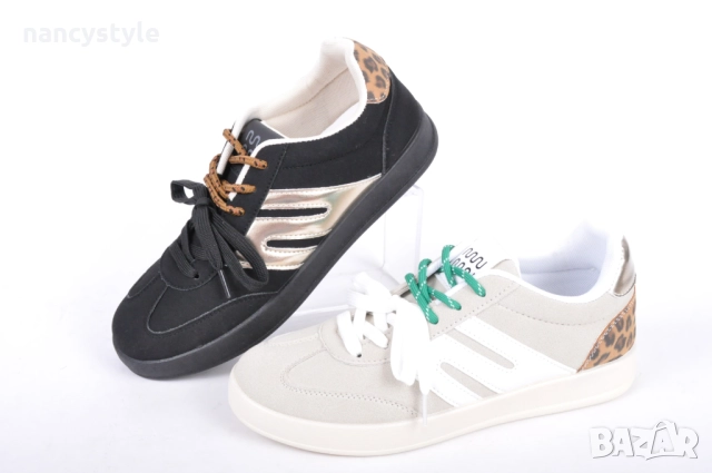 НОВО! Ниски спортни дамски кецове - Два цвята