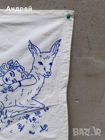 Старинна бродирана калъфка за възглавница #16, снимка 3 - Антикварни и старинни предмети - 44912766