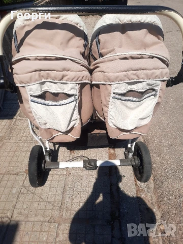 детска количка за близнаци S max double , снимка 3 - Детски колички - 51386271