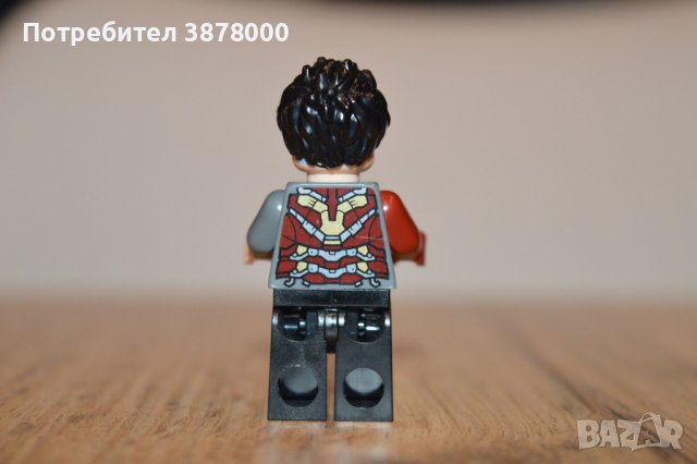 Много Рядка LEGO Tony Stark Iron Man Оригинална минифигура на Тони Старк от комплект Lego 76210, снимка 2 - Конструктори - 43883089