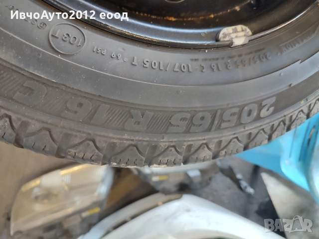 Джанти метални 16 Mercedes vito , снимка 4 - Гуми и джанти - 51720210