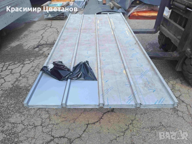 Преоценена ЛТ ламарина TR20x280-1120 Ral9006 с дължина 2.5м, снимка 11 - Строителни материали - 51226079