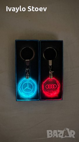 Светещи Led ключодържатели за автомобил с лого, снимка 6 - Аксесоари и консумативи - 40471490