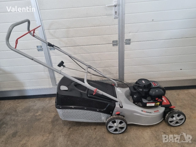 Немска бензинова косачка Alko 4.5 коня, снимка 4 - Градинска техника - 53589569