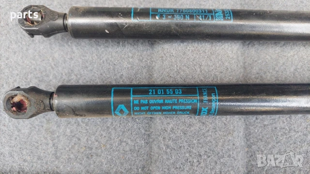 Амортисьори Заден Капак Рено Клио 1 (2) - 21015503, снимка 3 - Части - 51312324