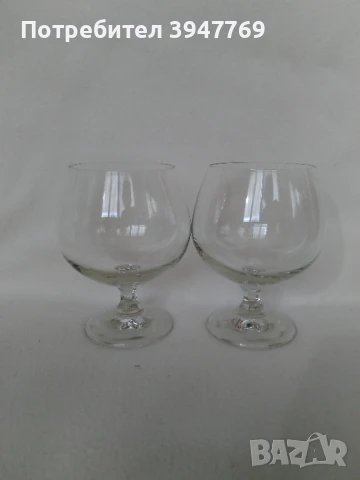 6 стъклени чаши за коняк , снимка 4 - Чаши - 51379100