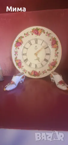 Английски стенен часовник, снимка 3 - Стенни часовници - 47636306