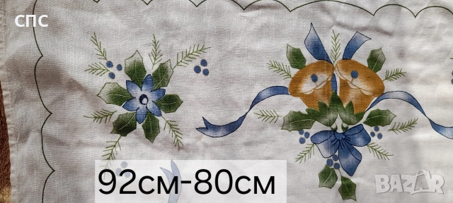 Коледна покривчица , снимка 2 - Декорация за дома - 52832314