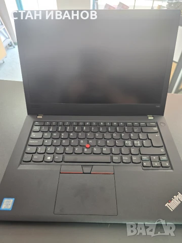  Лаптоп Lenovo ThinkPad T480, 14", Intel Core i5, 8GB ram, M.2 NVMe SSD 256GB, снимка 2 - Лаптопи за работа - 50655646