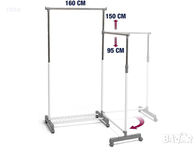 НОВА! Щендер закачалка за дрехи ъглова, снимка 6 - Закачалки - 44875313