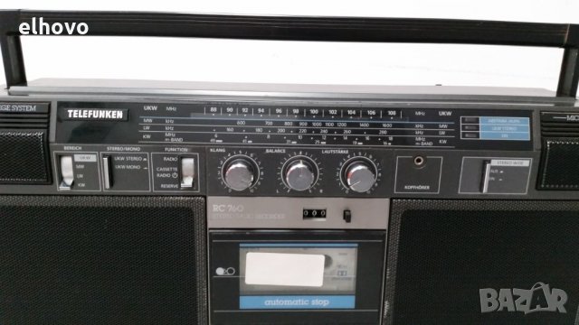 Радиокасетофон Telefunken RC 760, снимка 3 - Радиокасетофони, транзистори - 27209431