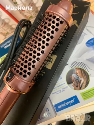 Термочетка Farery, керамична турмалинова йонна четка за маша/38 мм., снимка 9 - Маши за коса - 50124274