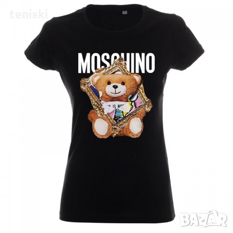  Тениска Moschino Bear принт Нови модели и цветове, снимка 10 - Тениски - 33613386