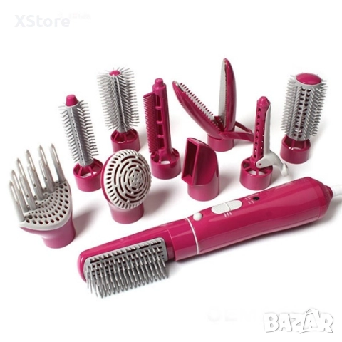 Електрическа четка за коса 10 в 1, снимка 2 - Други - 52594905
