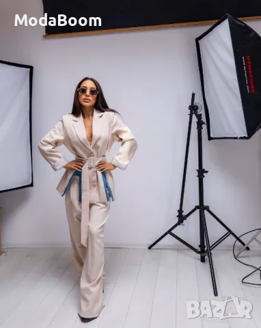 Бял дамски комплект , снимка 4 - Комплекти - 47523480