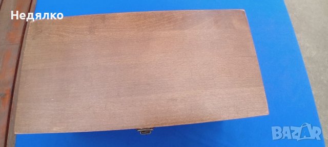 Стара дървена кутия за бижута, снимка 6 - Антикварни и старинни предмети - 43435068