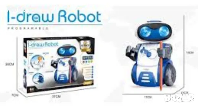 ДЕТСКИ РОБОТ "АЗ ХУДОЖНИКЪТ" ПРОГРАМИРУЕМ ЗВУК И СВЕТЛИНА 132399, снимка 4 - Образователни игри - 47585899