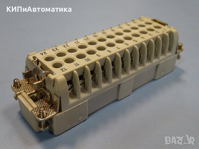 конектор HTS elektrotechnik 16A 380V 24pin, снимка 3 - Резервни части за машини - 37732361