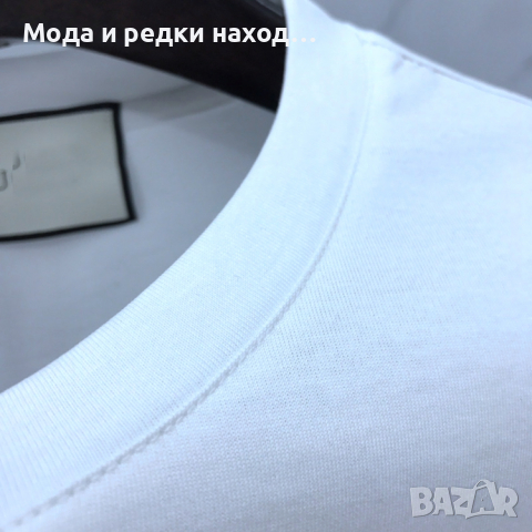 Мъжка тениска G * c c i The Future XL Бяла White GG, снимка 8 - Тениски - 36562324