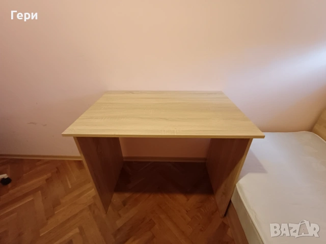 ТОП ОФЕРТА! Ъглови легла с МАТРАЦИ 82/190см и БЮРО дъб сонома, снимка 6 - Спални и легла - 53227561