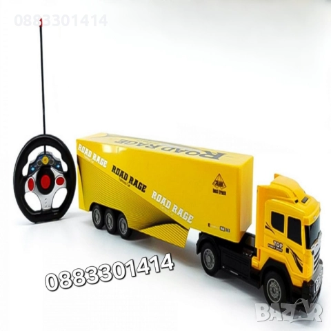 Тир Камион с дистанционно управление , снимка 2 - Коли, камиони, мотори, писти - 52459182