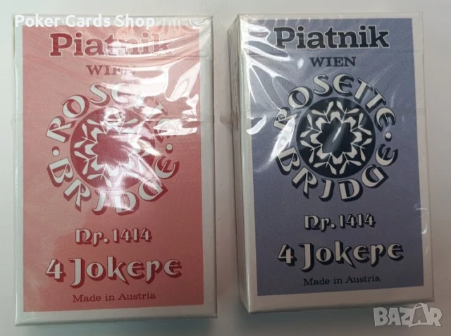 Разпродажба на 100 % Оригинални НОВИ Австрийски Карти PIATNIK, снимка 16 - Карти за игра - 45425591