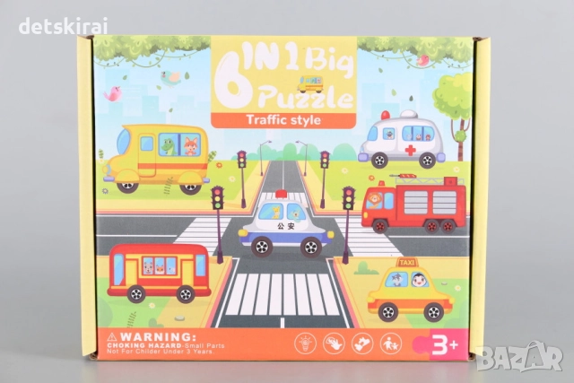 Пъзели - 6 в 1, снимка 6 - Игри и пъзели - 52270441