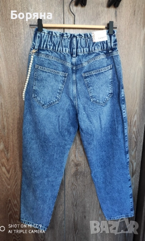 ONLY нови с етикет mom jeans , снимка 9 - Дънки - 52416117