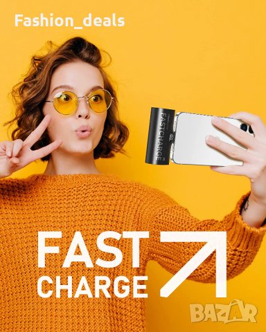 Нова малка външна батерия Преносимо зарядно устройство Power Bank, снимка 7 - Аксесоари за Apple - 39909727