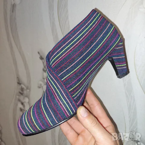 UNITED NUDE размер 39 M  обувки на висок ток Manhattan многоцветни , снимка 7 - Дамски обувки на ток - 49702307