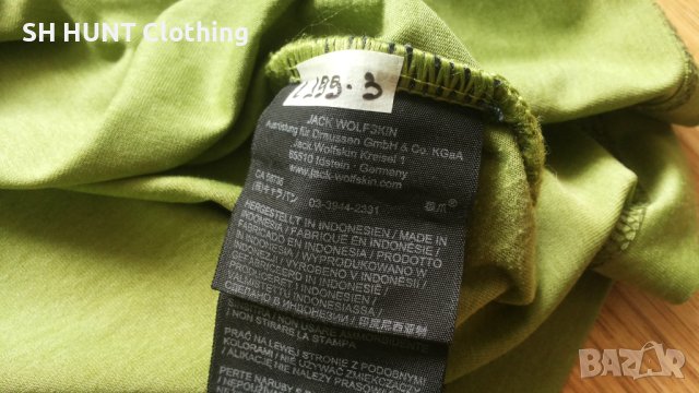 Jack Wolfskin Crosstrail Green T-Shirt 1801671 размер L тениска - 776, снимка 11 - Тениски - 43992177