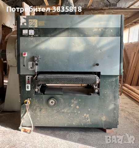 Двувалов калибровъчен шлайф Sandingmaster