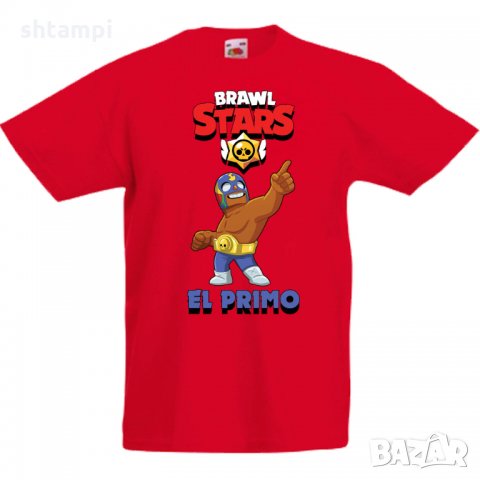 Детска тениска El Primo Brawl Star, снимка 3 - Детски тениски и потници - 32920466