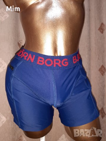 BJORN BORG L Тъмно син мъжки боксер с джоб, снимка 5 - Бельо - 40136935