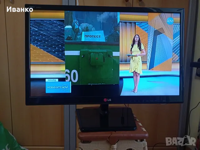 Продавам лед тв lg 24 , снимка 3 - Телевизори - 50360435