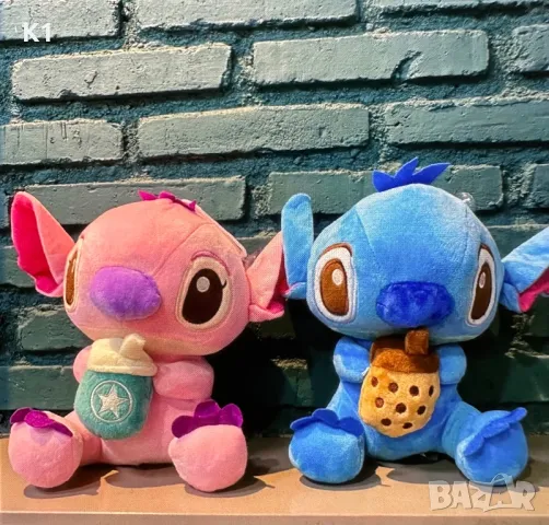 Плюшена играчка Лило и Стич, Lilo and Stitch плюшени играчки 25см