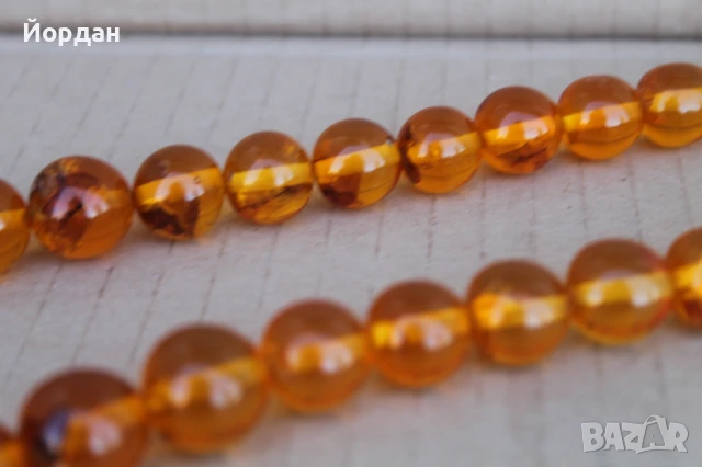 Кехлибарена огърлица , снимка 4 - Колиета, медальони, синджири - 50954539