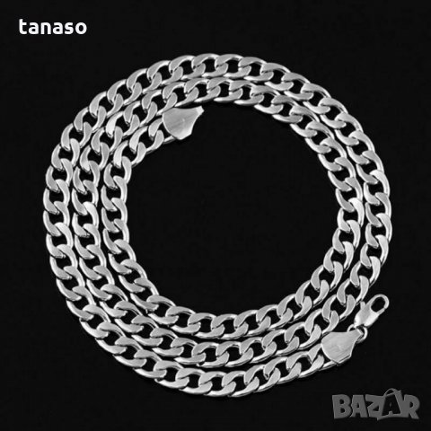Верижка от неръждаема стома, колие, ланец, синджир 125 см, снимка 2 - Колиета, медальони, синджири - 27315566