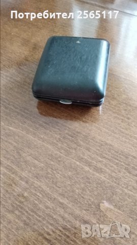 Часовник Слава в облицована с кожа кутия, снимка 2 - Колекции - 33077327