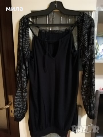 Ефектна дамска блуза, снимка 4 - Блузи с дълъг ръкав и пуловери - 27305654