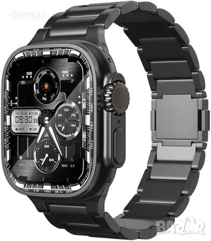 Титаниева магнитна лента за Apple Watch Ultra 2 Series 10 46mm, снимка 1