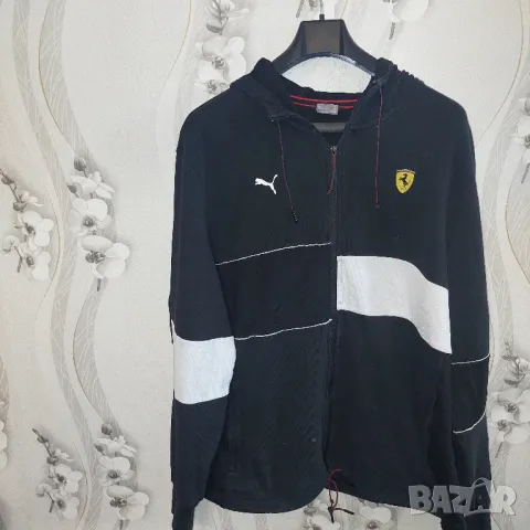 Puma Ferrari SF Motorsport Hooded Sweat горнище / суитчър размер ХХЛ, снимка 11 - Спортни дрехи, екипи - 48535219